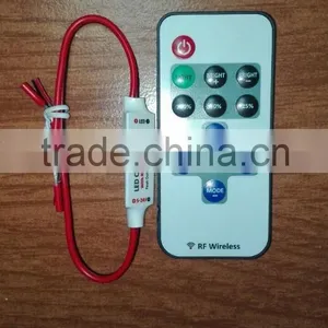 RF106 Remote Single Color LED Mini Controller,11 Keys, Remote RGB LED Controler Quality Choice thumbnail-1