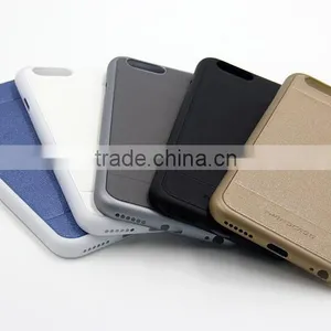 PU Leather Mobile Case,2 in 1 Business Card Case Leather for Iphone6,for Iphone 6 Case Leather thumbnail-1