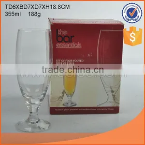 Whole Sale Big Capacity Clear Short Stem Champagne Stemmed Glass thumbnail-2