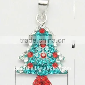 Sterling Silver Jewelry Austrian Crystal Pendants(RB-Q116-1) thumbnail-1