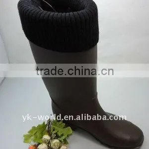 Cool Pvc Rain Boots for Ladies thumbnail-1