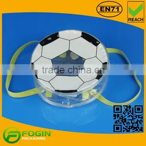 Pvc Soccer Print Mini Carry Bag thumbnail-1
