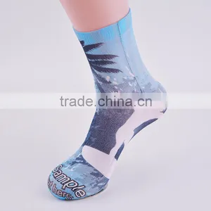 Hot Sale Lady's Sublimation Crew Socks Fashion Printing Socks thumbnail-2