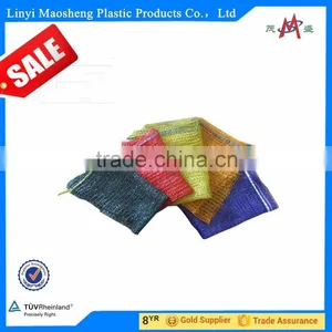 Mesh Bag/net With Drawstring Packing for Vegetable,fruit,firewood thumbnail-1