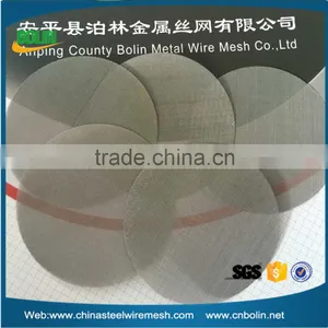 Stainless Steel Wire Mesh/Inox Wire Mesh Filter Discs for Chemical Industry thumbnail-4