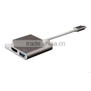 Wholesale USB 3.1 Type-c Hub Adapter for Apple Products Type c Hub thumbnail-3