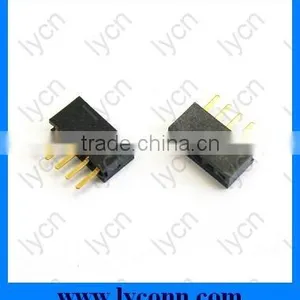 Direct Manufacturer:1.27mm Pitch Single Row Female Header Straight DIP Type thumbnail-1