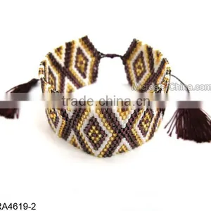 Seed Bead Japan Top Quality Macrame Beaded Bracelet thumbnail-6