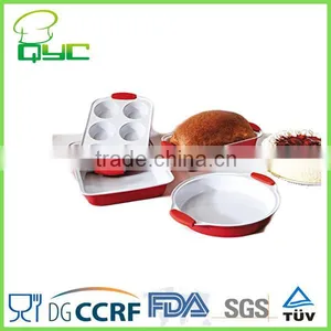 Non-Stick Metal 2 Piece Muffin Pan Sets With Silicone Brush thumbnail-5