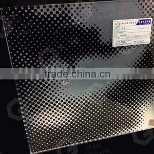 Overprint Style Ceramic Silkscreen Glass, Customized Design thumbnail-2