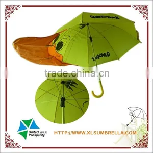 18" Yellow Duck Head Children Umbrella thumbnail-1