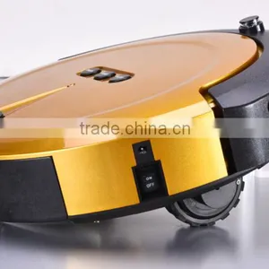 Multifunctional Auto Vacuum Cleaner V-shaped Rolling Brush ,remote Controller,recharge Station,virtual Wall thumbnail-4