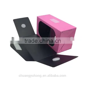 OEM Google Cardboard V2 Big Lens VR 3d Glasses 4c Printing With Bluetooth Gamepad Remote Vr Games Movies 3D Google Cardboard thumbnail-2