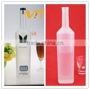 Nice Printing Froster Bottle 600ml Juice Glass Bottle Juice Glass Bottle thumbnail-1