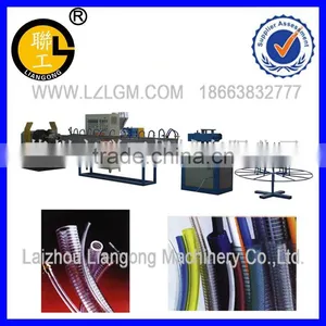 PVC Reinforced Hose Machine / PVC Steel Wire Reinforced Hose Extrusion Line/plastic Pipe Machine thumbnail-1