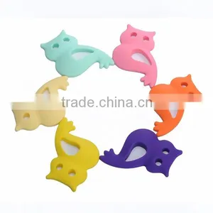 BPA Free Food Grade Silicone Baby Teether Teething Fever thumbnail-1