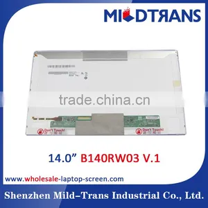 China Laptop Accessories Wholesaler New A Grade Lcd Panel for B140RW03 V1 thumbnail-1