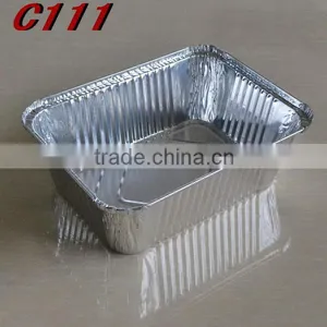 10 Inches Disposable Aluminum Foil Box C111 thumbnail-1