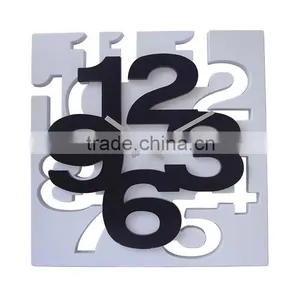 3D Square Digital Wall Clock thumbnail-2