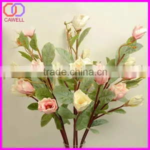 High Quality Silk Artificial Magnolia Flower thumbnail-1