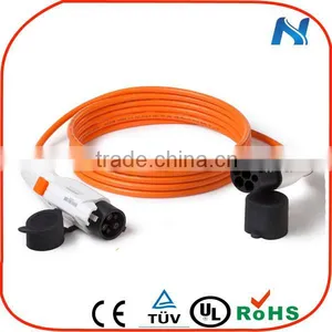 China Wall Socket Dostar Type 1 to Type 2 Cable Industrial Plug and Socket J1772 to 62196-2 16A EV Charging Cable Plugs thumbnail-3