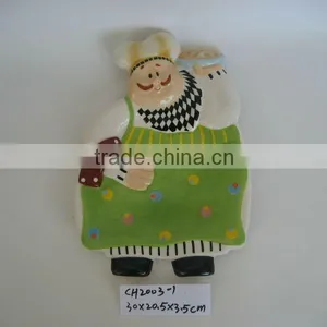 Chef Ceramic Plate thumbnail-1