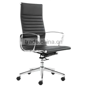 Euro Style Elegant Good Quality High Back Executive Office Chair Furniture With Elegant Armrest thumbnail-1