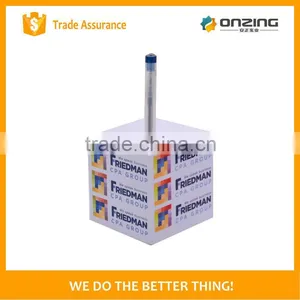 Brand New Paper Block Memo Note Cube With Pen Hole thumbnail-6