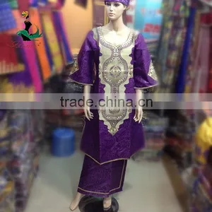 Fashion Bazin Riche Broderie Dress African Bazin Embroidery Design 2016 thumbnail-4