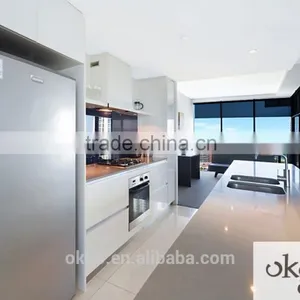 Home Design Custom Kitchen Cupboard Wall Unit for Flat thumbnail-4