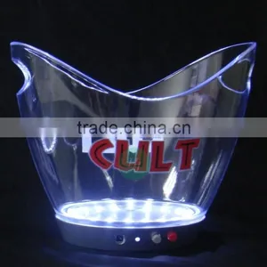 Clear Wedding Acrylic Ice Bucket Wholesale thumbnail-5
