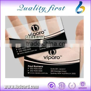 Custom Transparent VIP / Membership Business Card thumbnail-1