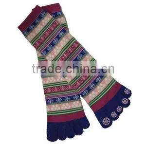 Women's Colorful Toe Socks thumbnail-1