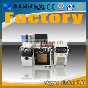 China Suplier Automatic YAG Laser Marking Machine for Rings With Rotary thumbnail-1