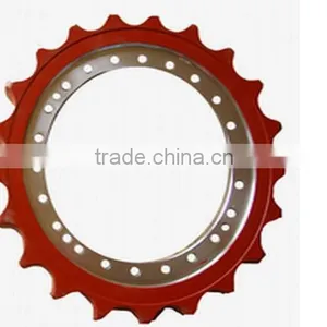 Liugong CLG936 Excavator Sprocket Roller, CLG939 Excavator Drive Sprocket, Liugong Excavator Sprocket thumbnail-1