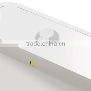 Battery Powered Wireless PIR LED Motion Sensor Night Light For Bedroom Stair Hallway White thumbnail-5