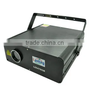 4W RGB 25kpss ILDA Animation Laser Light Logo Projector thumbnail-6