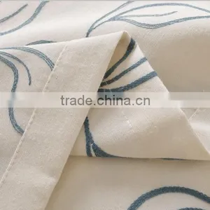 China Import Direct Lace Embroidery Curtain for In the Room Curtain thumbnail-6