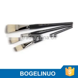 in Stock BGN-336 Bergino Professional Flat Shape Bristle Artist Brush in Stock thumbnail-1