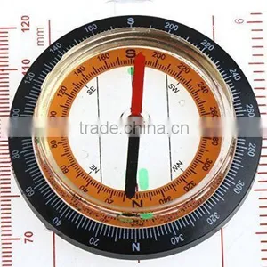 E015 Baseplate Ruler Scouts Camping Hiking Orienteering All in 1 Map Scale Compass thumbnail-3