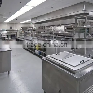 Stainless Steel Corner Work Bench For Commercial Kitchen Work Bench thumbnail-4