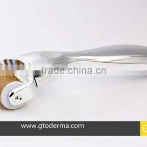 GTO400 Needles Body Derma Roller Micro Needle Roller With Hot Silver Handle thumbnail-4