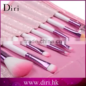Factory Direct 8pcs Pink Makeup Brushes Professional Set With Bag thumbnail-4