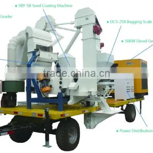 Mobile Type Maize Corn Millet Cleaning Line thumbnail-1