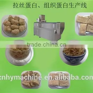 350kg/h Textured Soybean Protein/soya Nuggets Making Machine/soya Nugget Making Extruder thumbnail-1