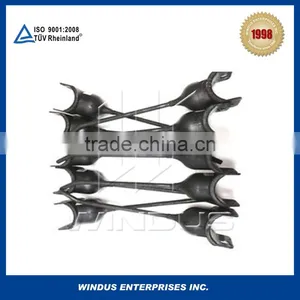 Farm Machinery Parts Harvester Rubber Rake Teeth for Mower or Beans Harvester Double/single Tine thumbnail-2