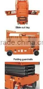 JCPT1412DC/1612DC Self-Propelled Rough-Terrain Scissor Lifts -- HK Mingyang thumbnail-3
