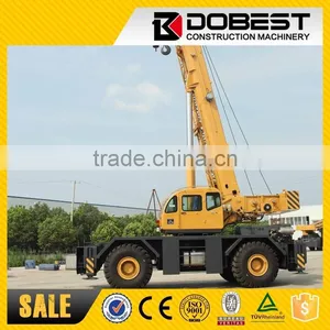 25T, 35T, 50T, 60T, 70T, 80T, 100T Chinese Rough Terrain Mobile Crane for Sale thumbnail-3