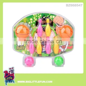 Sport Toy Basketball Hoop and Bowling Set Toy thumbnail-1