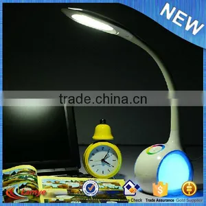 Flexible Neck Touch Sensor Bluetooth Speaker Desk Lamp With 8W LED thumbnail-3